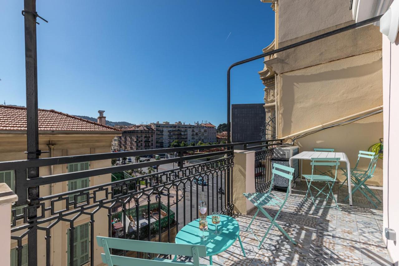 Squared Head-Apartment With Terrace In Nizza Esterno foto